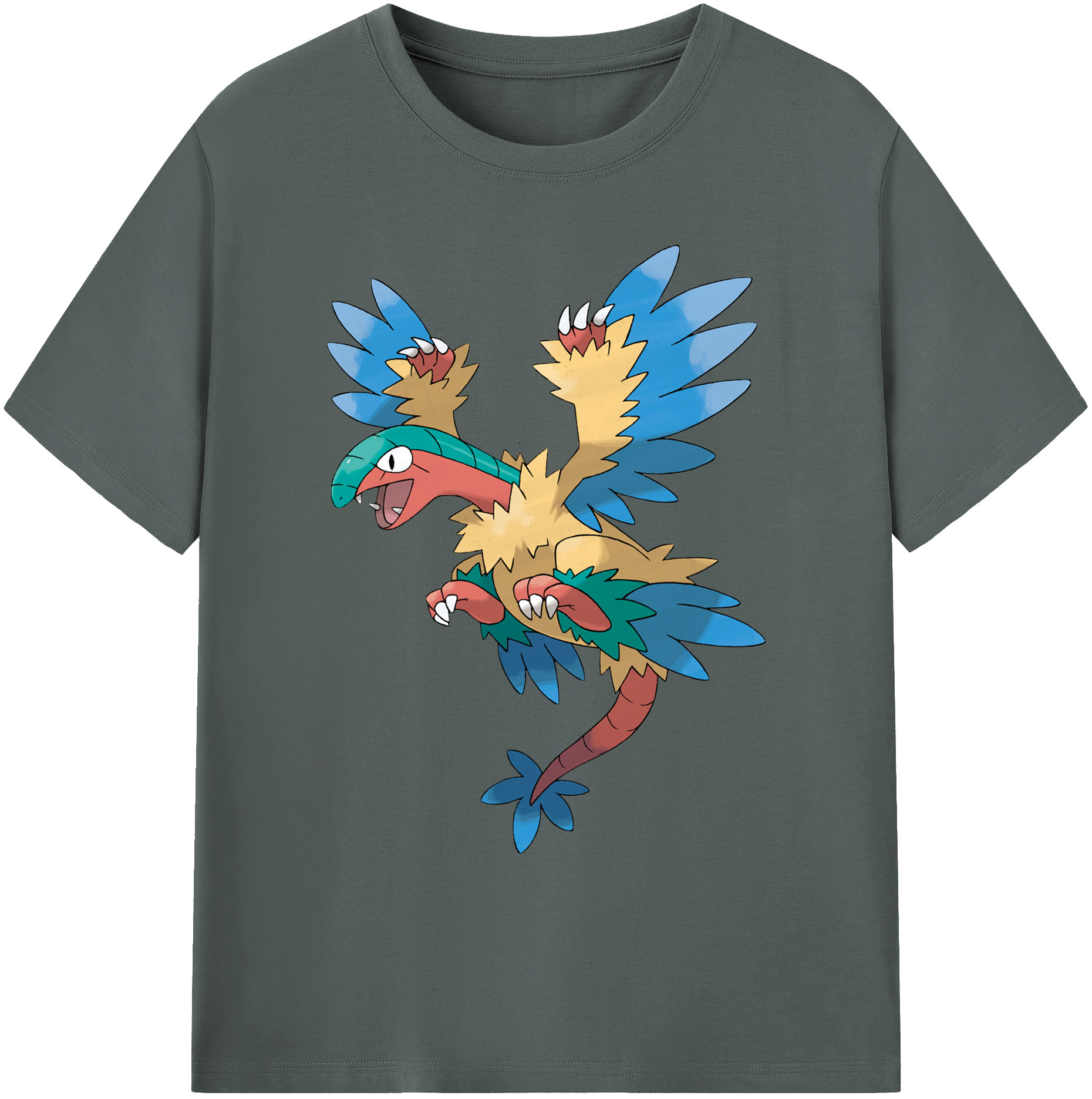 （画像用） ポケットモンスター Pokémon 綿100％ メンズ半袖Tシャツ｜肌触りやわらか＆通気性